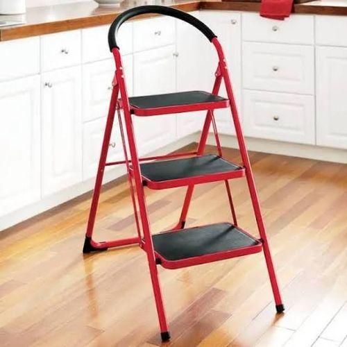 Step Ladder Steel Ladder Foldable 3 Steps Ladder