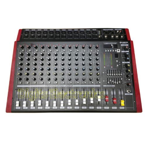 Yamaha Professional Bluetooth Powered Mixer 12 Channel Black.