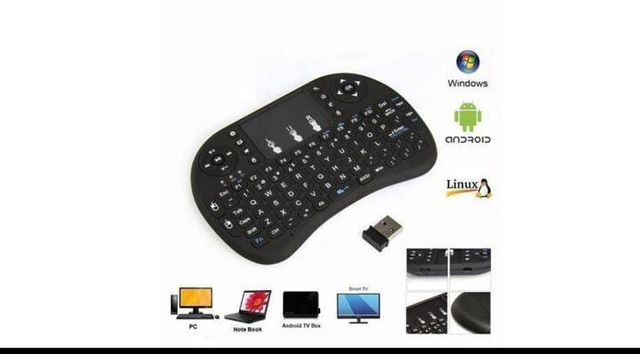 Wireless Mini Keyboard With Mouse Touchpad For Android Box, Smart TV,Laptop