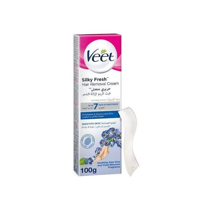 Veet 5 In 1 Hair Removal Cream For Sensitive Skin- 100g