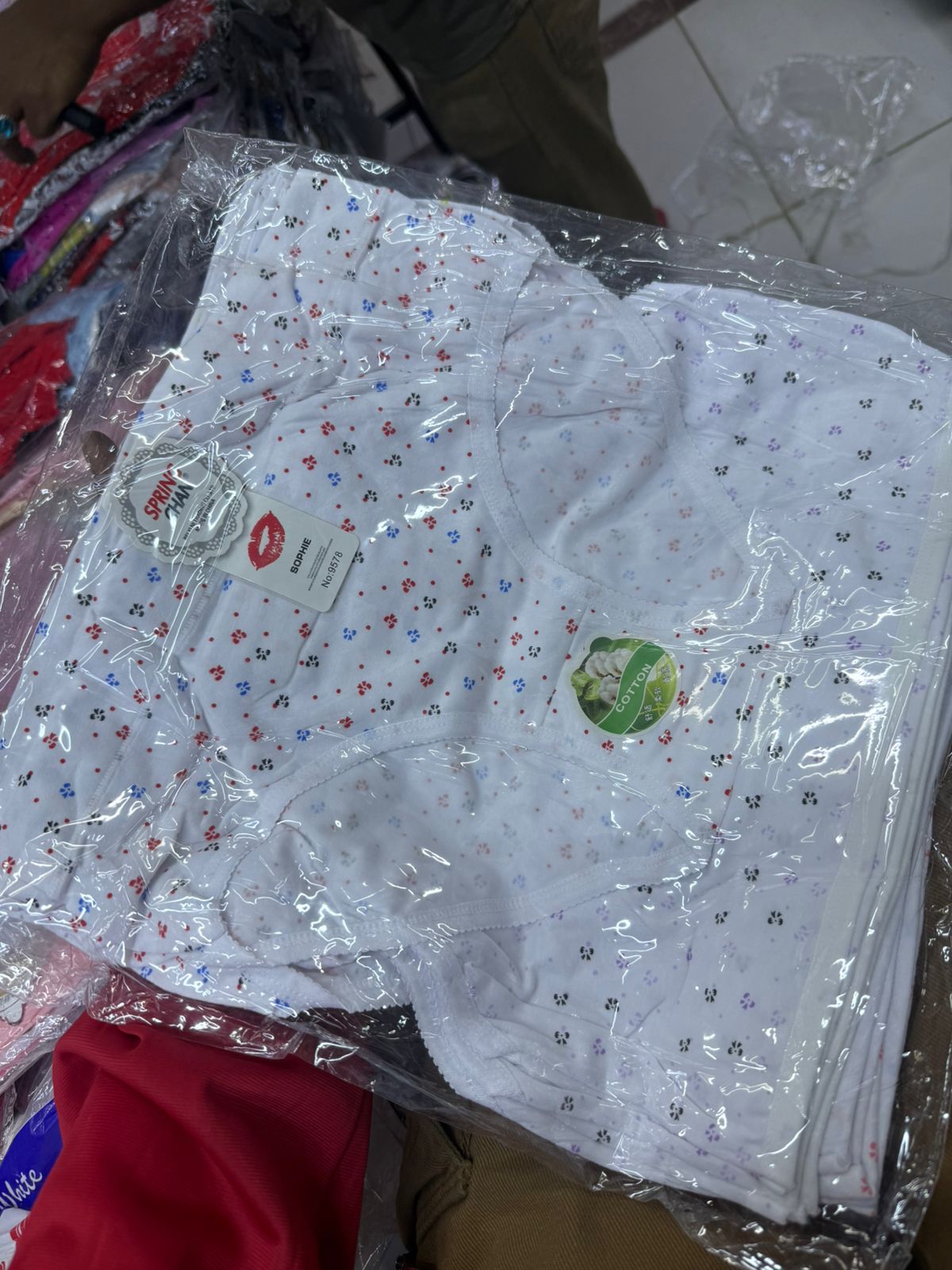 3PCs Playful Pure Cotton Women Panties