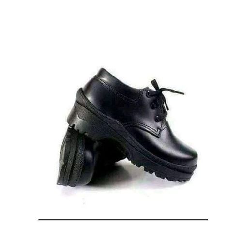 Toughees Premium Genuine Leather Toughee School Shoes For Boys & Girls – Durable, Comfortable, And Stylish Black Leather School Footwear Available In Multiple Sizes
