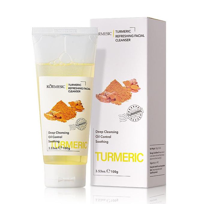 KORMESIC TURMERIC REFRESHING FACIAL CLEANSER - Oil Control Acne remover Face wash