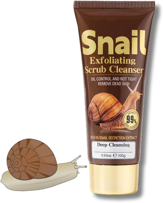 KORMESIC Snail Exfoliating Scrub Cleanser - 100g