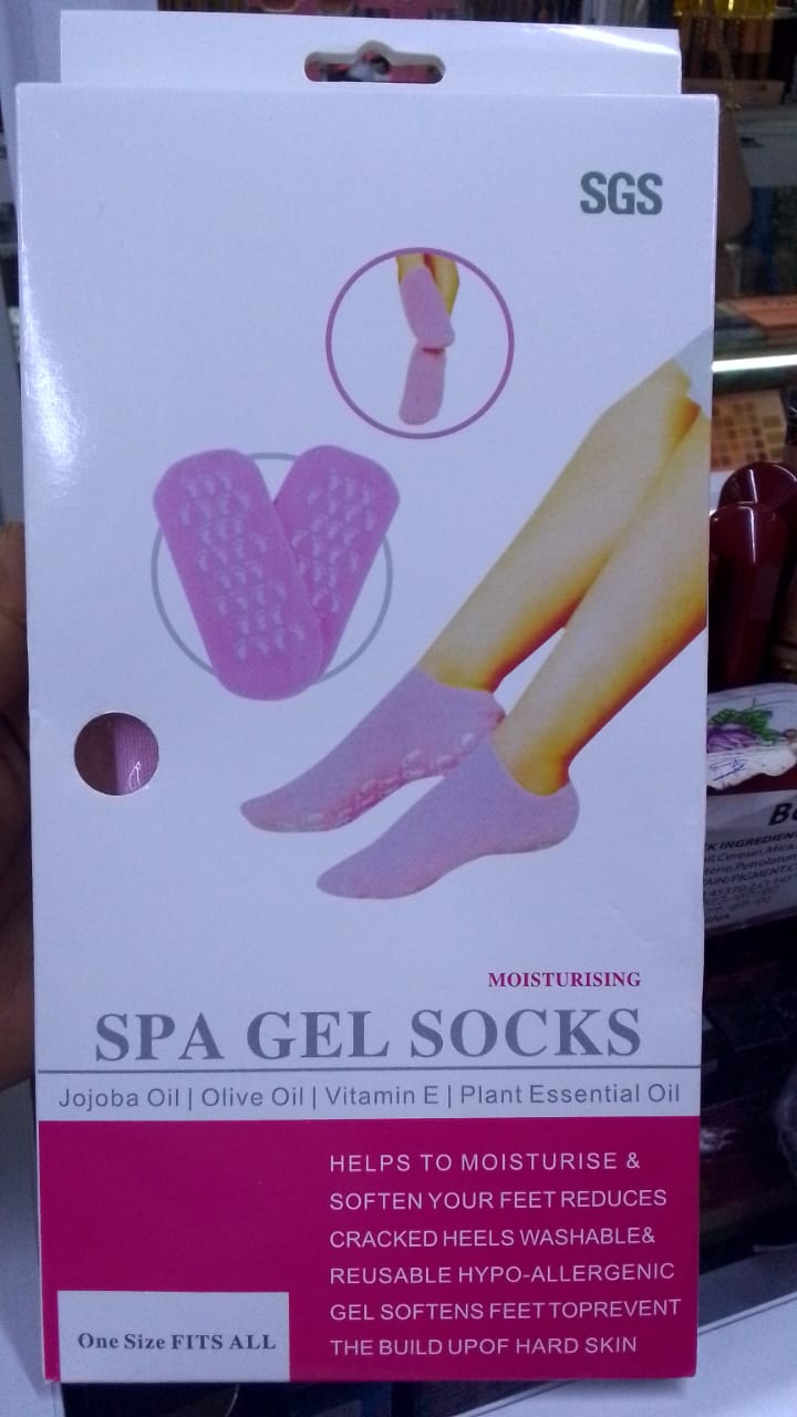 Silicone Moisturizing Foot Care Spa Gel Socks Socks for Dry Cracked Feet