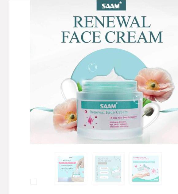 SAAM Renewal Face Cream