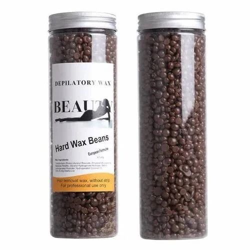 Hard Wax Beans Depilatory Hard Wax Beans For Hair Removal - Brown -400g