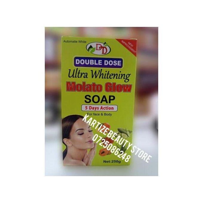 Molato Double Dose Ultra Whitening Glow 5 Days Action Soap