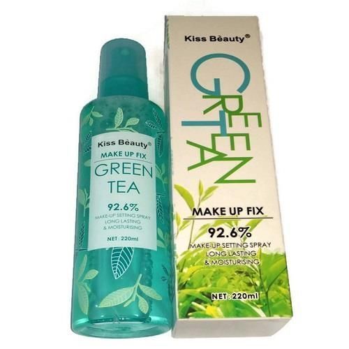 Kiss Beauty Green Tea Make Up Fix Setting Spray-220ml