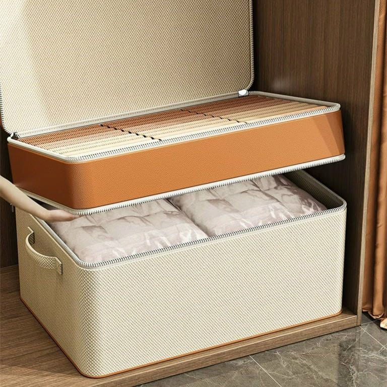 High Quality Double Layer Oxford Zipper Quilt Clothes Storage Bag