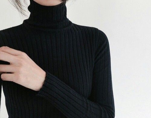 Fashion  Free Size Ladies Warm Turtle Neck Sweater - Pull Neck