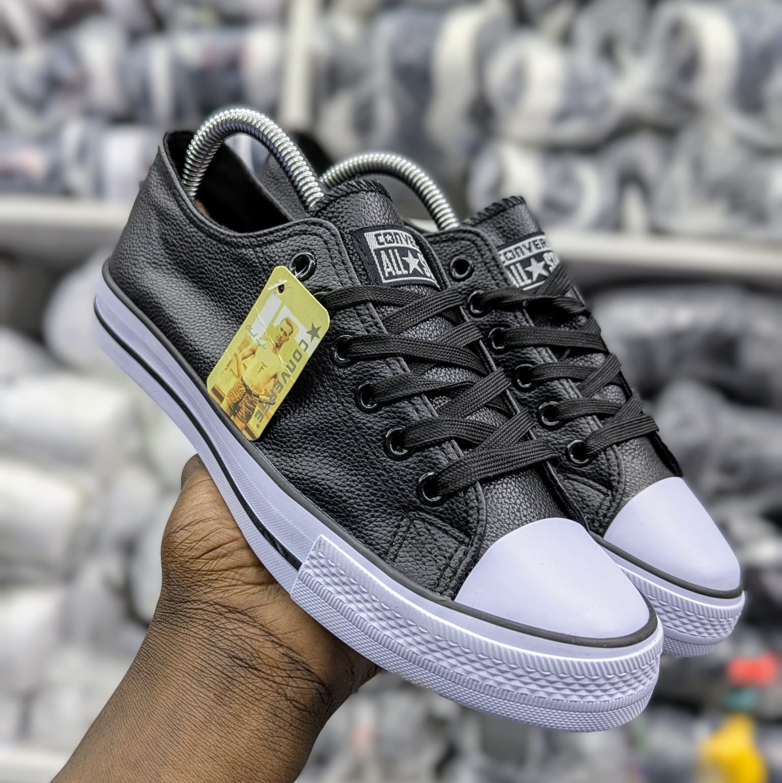 High Quality Converse Leather Rubber shoes