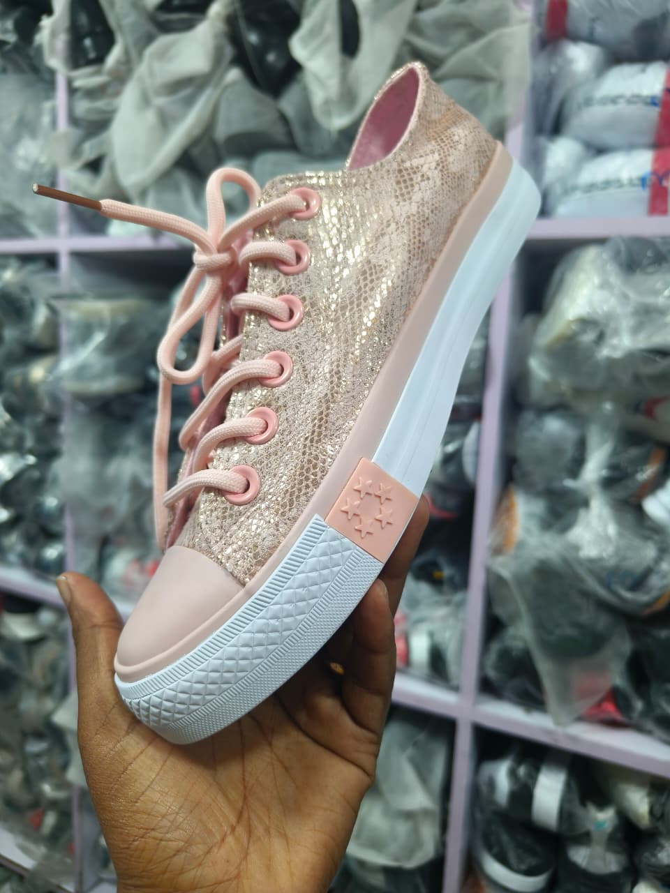 High Quality Converse Leather Rubber shoes