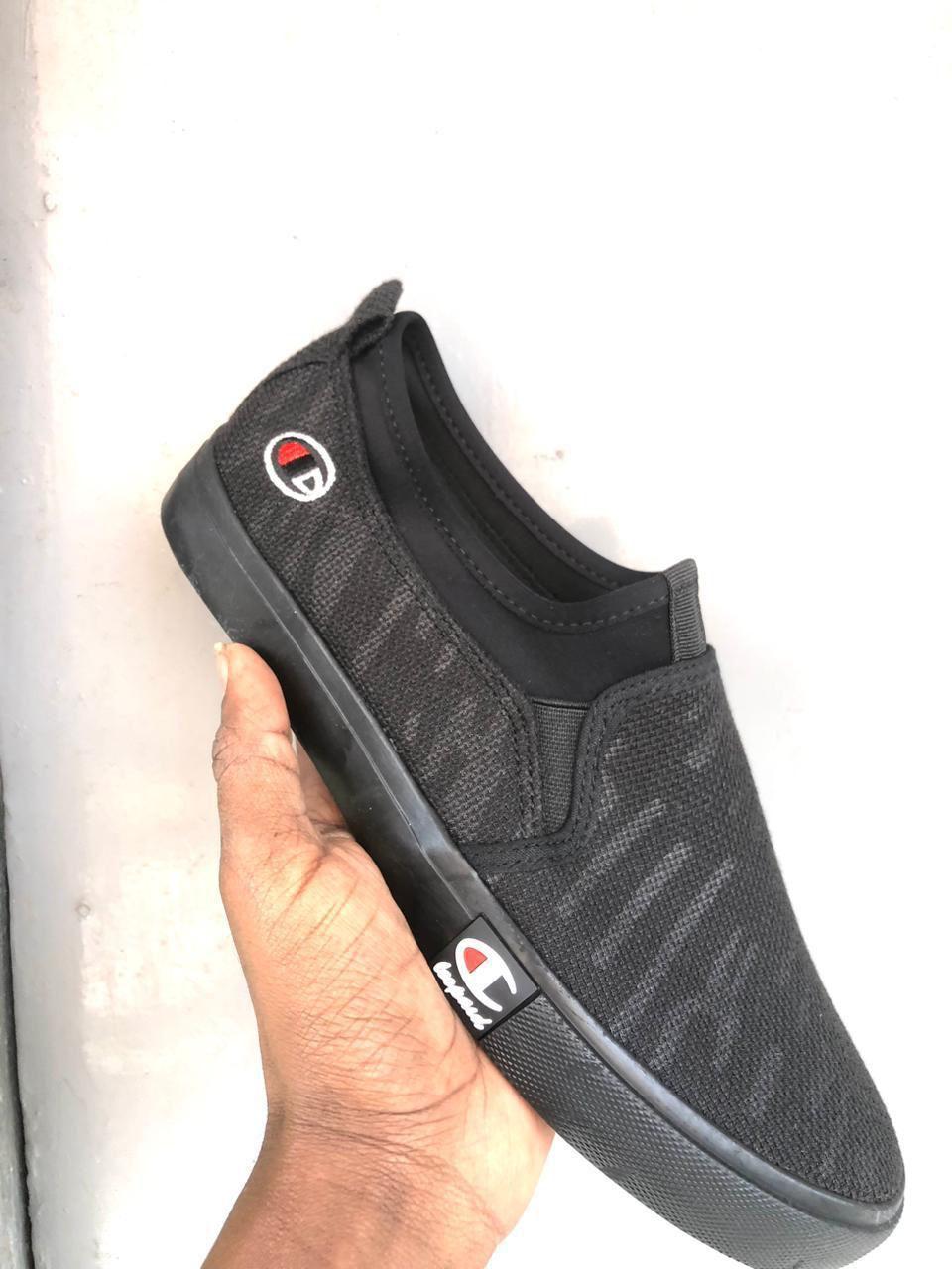 All Weather Men Rubber Shoes With Upper Canvas Material Rubber Sole All Weather Comfortable Shoes