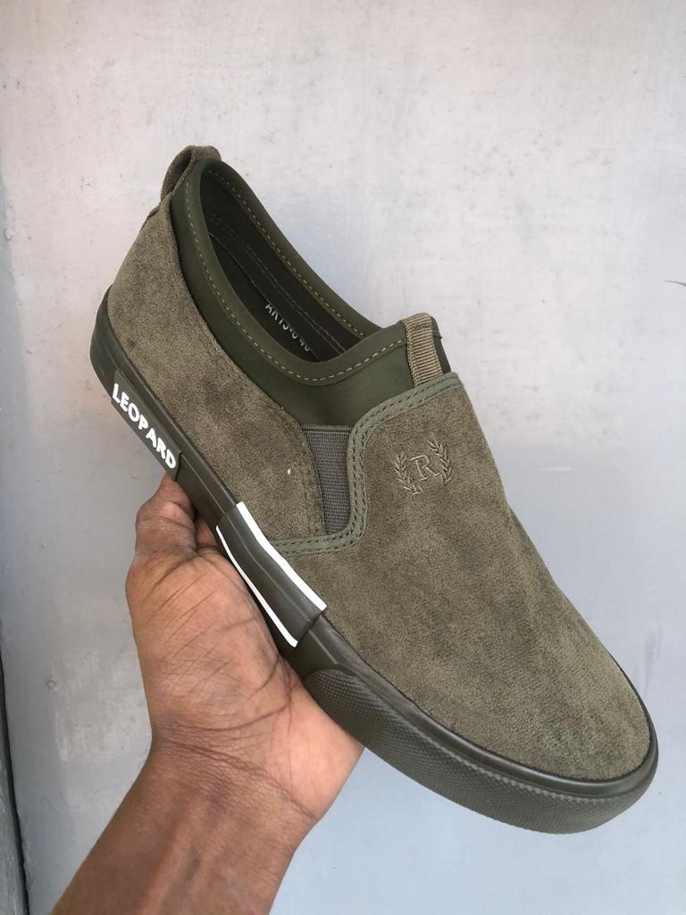 All Weather Men Rubber Shoes With Upper Canvas Material Rubber Sole All Weather Comfortable Shoes