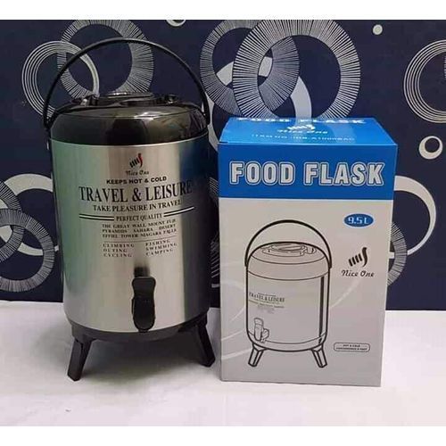 CLEARANCE OFFER Travel and Leisure Hot & Cold Food Flask And Tea Urn 9.5l