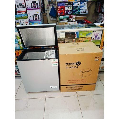 CLEARANCE OFFER VOLSMART 130 L CHEST FREEZER Vertical Single Flip Drain Freezer Energy Saving Freezer Fast Cooling Freezer
