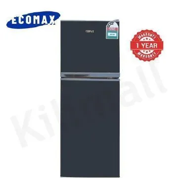 Ecomax 138L Double Door Fridge