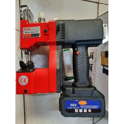 CLEARANCE OFFER Rechargeable Industrial Portable cordless Bag Closer.Sack Stitching/Seal Sewing Machine