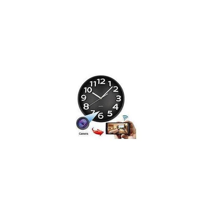 Hidden Spy Camera Wall Clock 1080P HD WiFi Clock Cameras Wireless Home Security Nanny Cam
