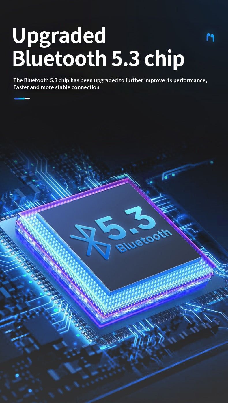 Earbuds 5.3 Bluetooth – 20 Hours Play Time 1 Year Warranty