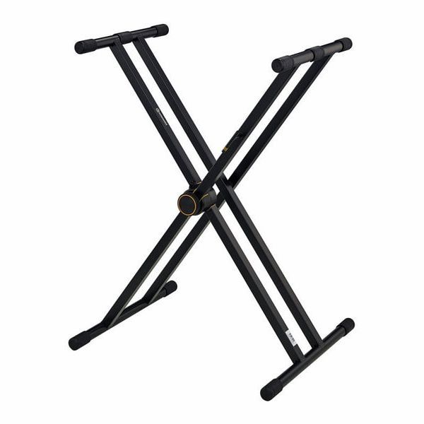 High Quality Heavy Duty Piano / Keyboard Stand With Locking Stands Double X Shape