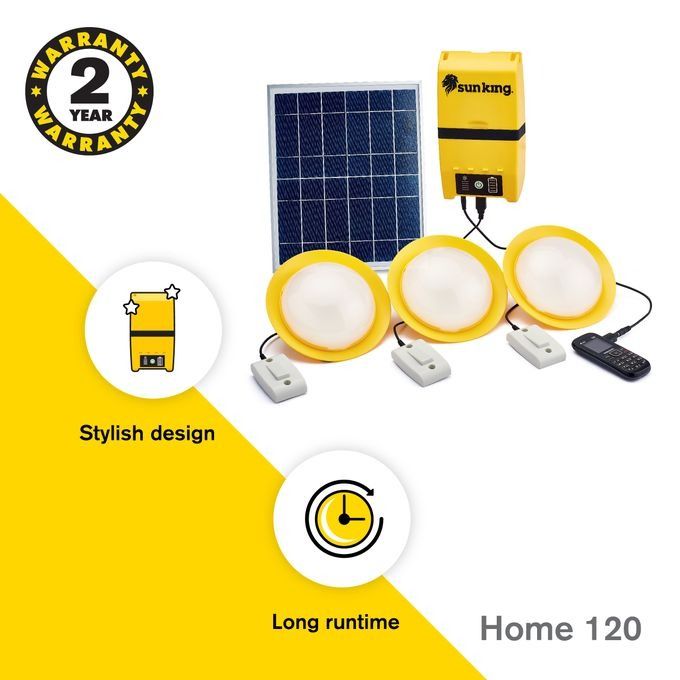 Sun King Home120 Solar Light System