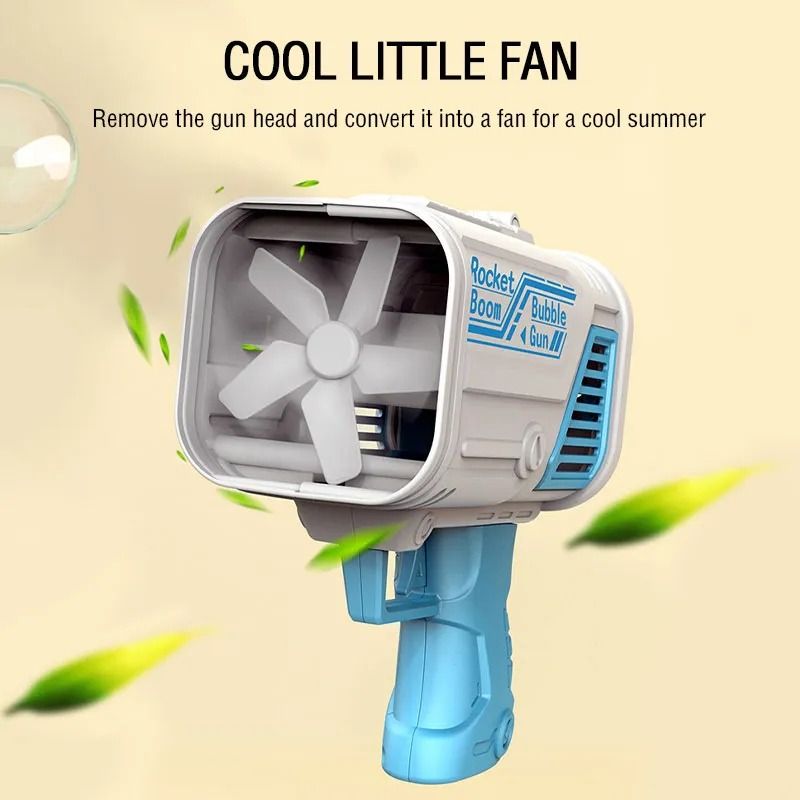 30+ Holes Bubble Machine Toy Electric Bubble Gun Blowing Children Outdoor Activities