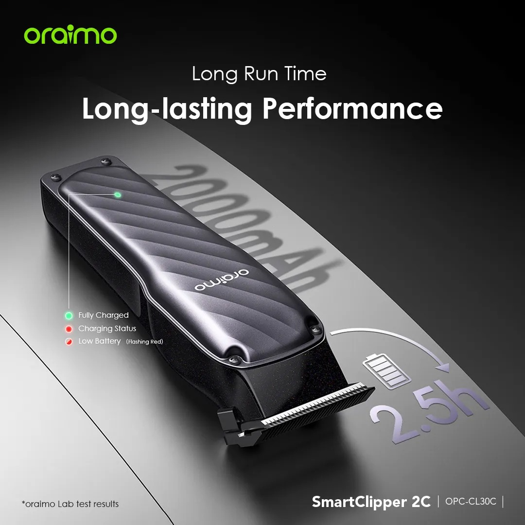 oraimo SmartClipper 2C Professional Hair Clipper