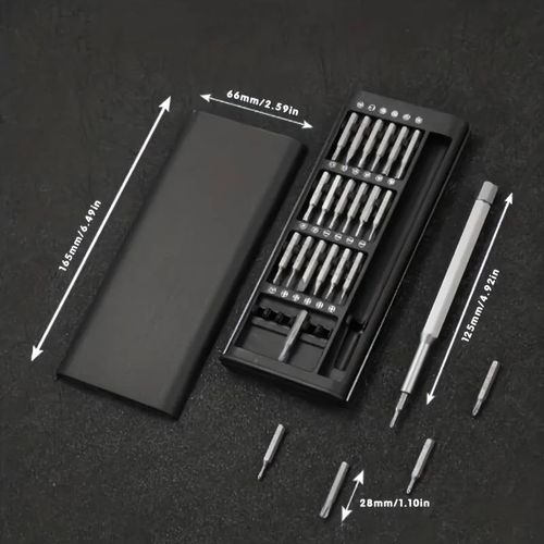 24 in 1 Precision Screwdriver Kit Magnetic Combination Screw Drivers Set for Phone Game Toy Repairment Tools