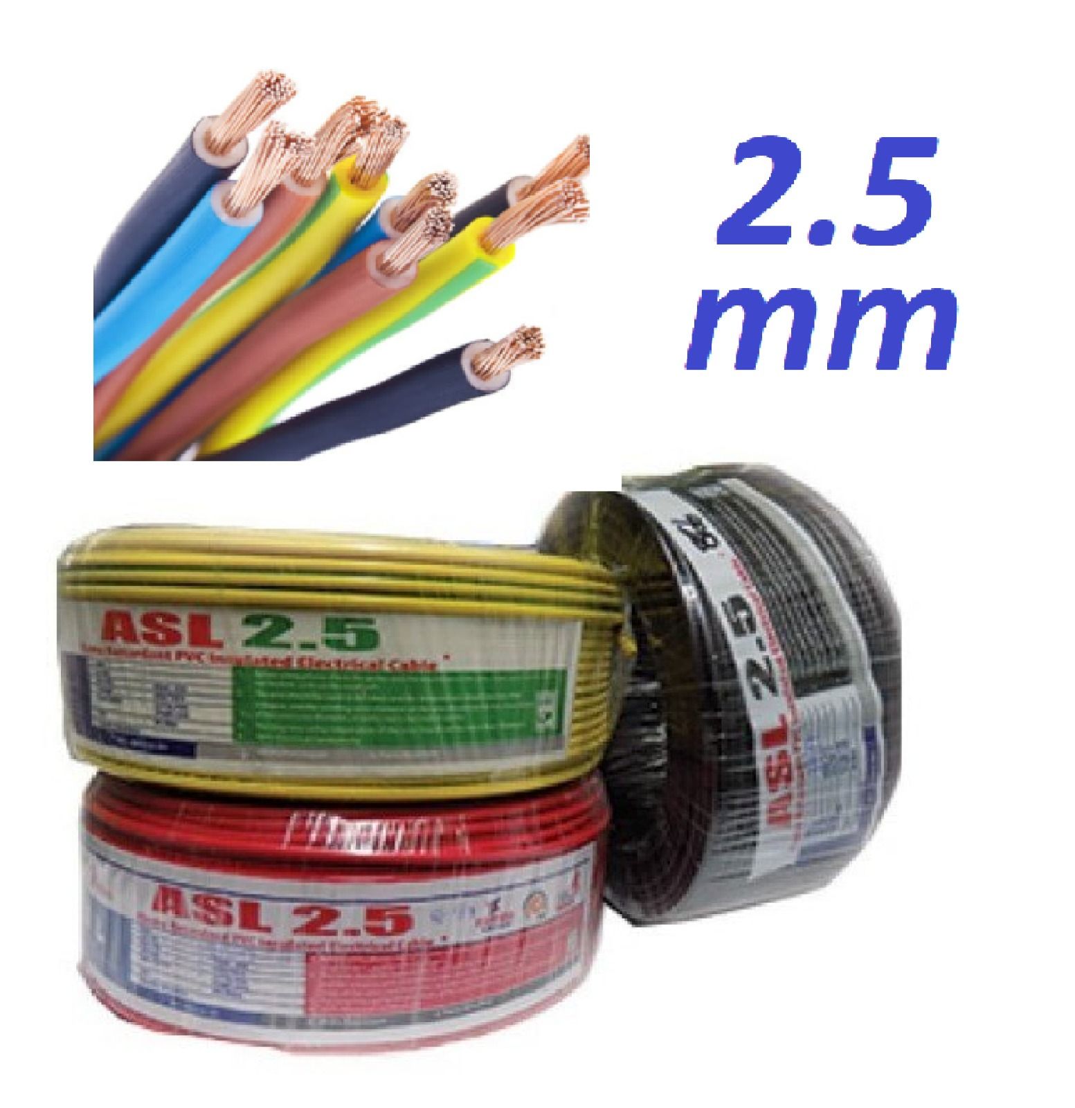 Best price for Single ASL Electric Cable Color-black-1.5 mm 1000349352