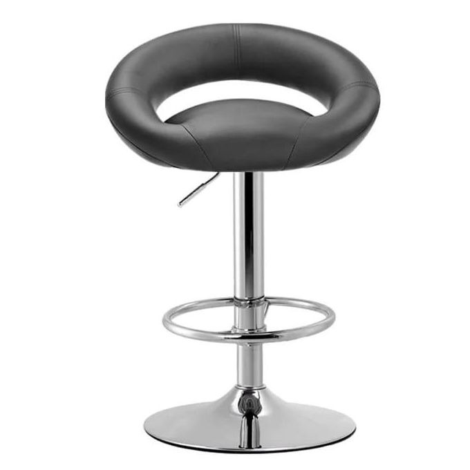 Stool Non-Slip Bar Chair Lift 360 Degree Swivel Chair High Chair Bar Cafe Restaurant Mall Comfortable Back Stool