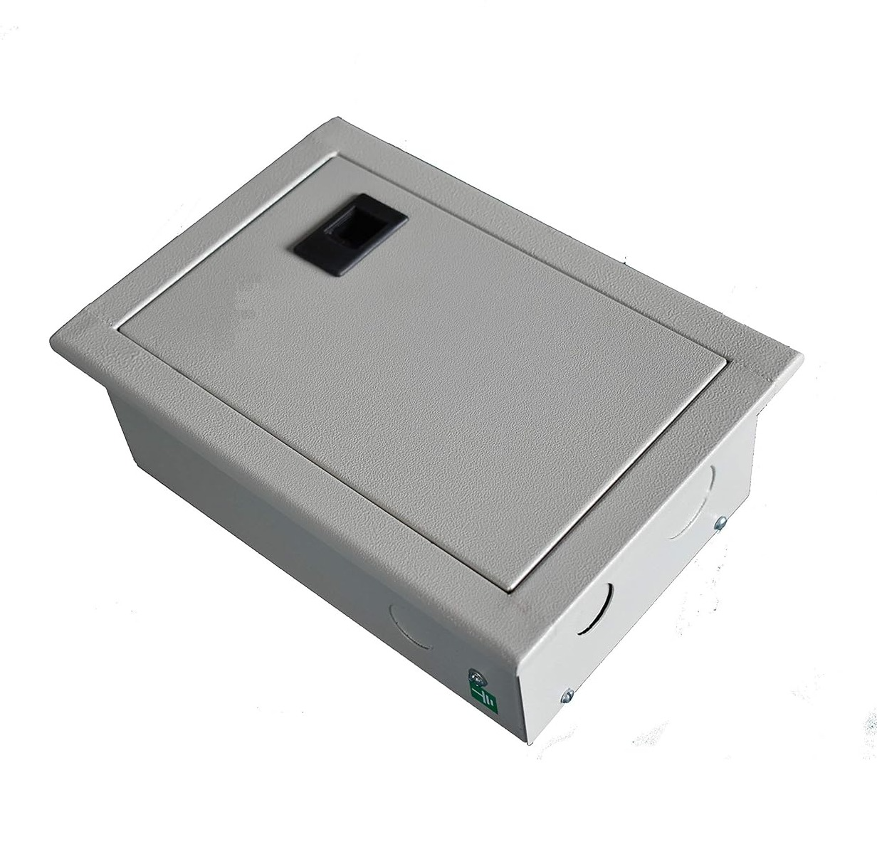 Flush Type Double Door Vertical TPN Distribution Board - Carbon Coated