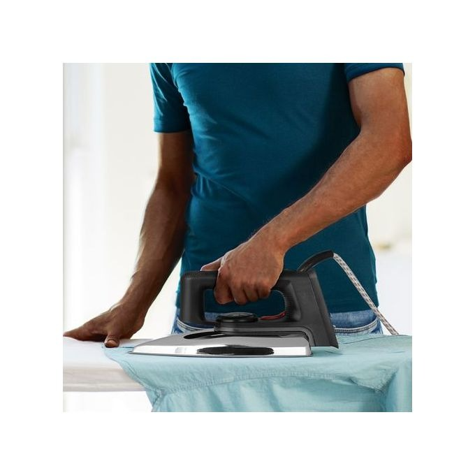 AILYONS 1000W Non-Stick Stainless Steel Dry Electric Iron Box