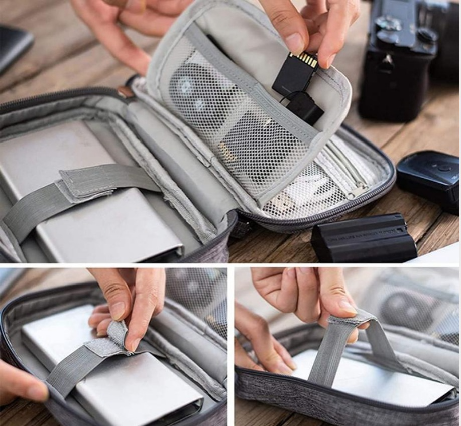 Multipurpose Storage bag, Portable Cable Bag Organizer