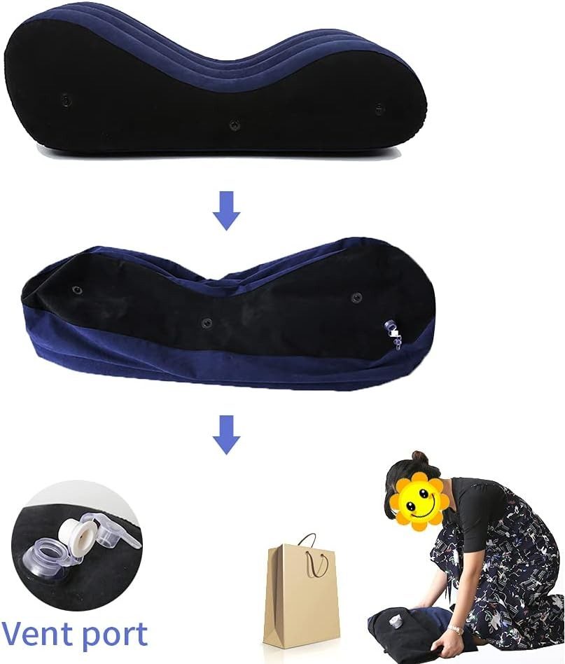 Inflatable Sofa, Relaxation Seat, Portable Inflatable Sofa, Lounge Chair for Bedroom, Sex Sofa With Pump