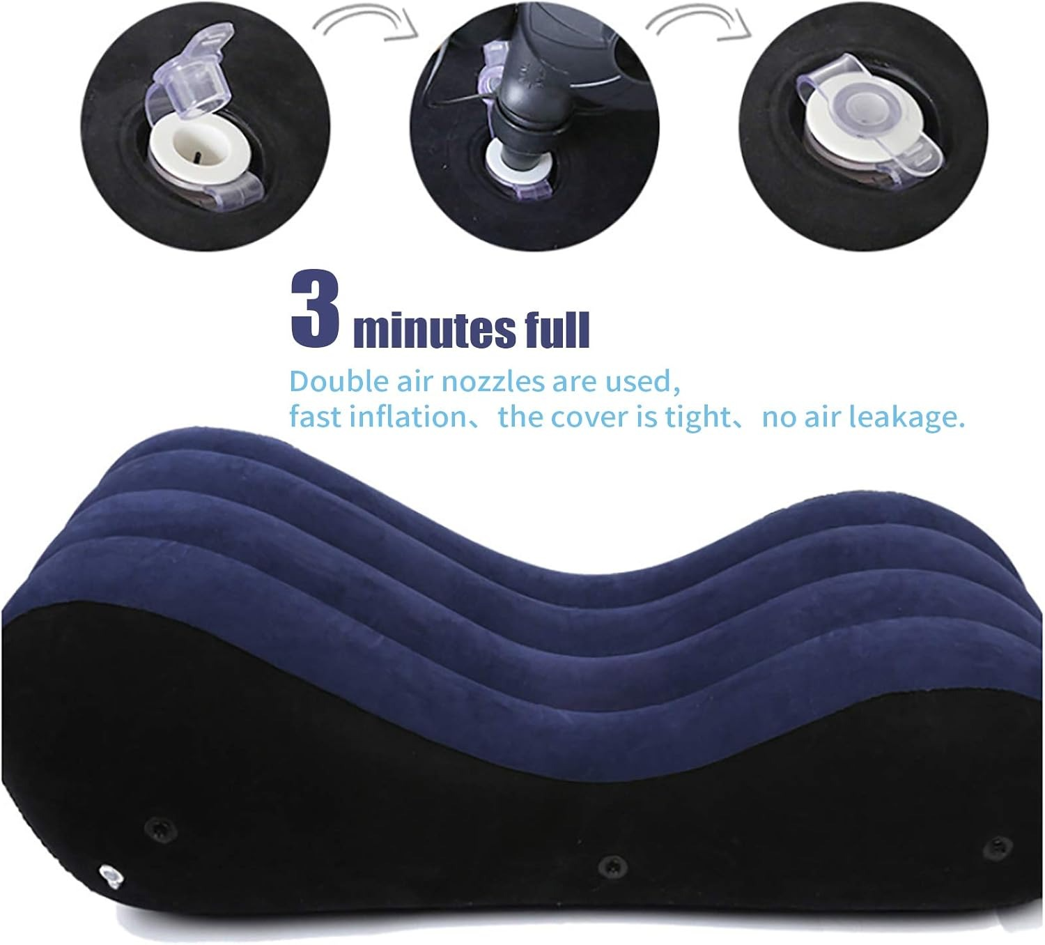 Inflatable Sofa, Relaxation Seat, Portable Inflatable Sofa, Lounge Chair for Bedroom, Sex Sofa With Pump