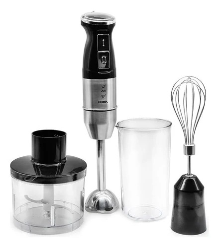 Electric Multifunctional 4-in-1 Hand Blender Mixer and Chopper Set