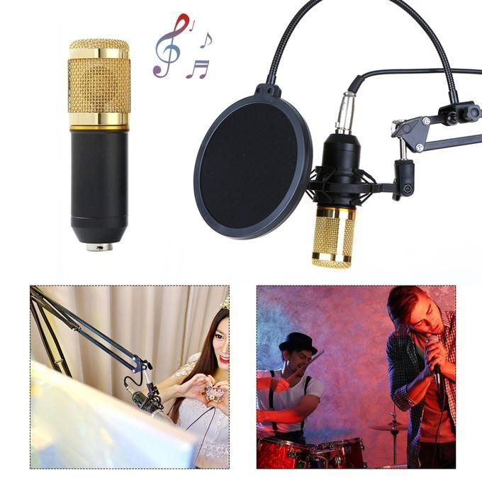 Professional V8 Live Condenser Microphone Kit