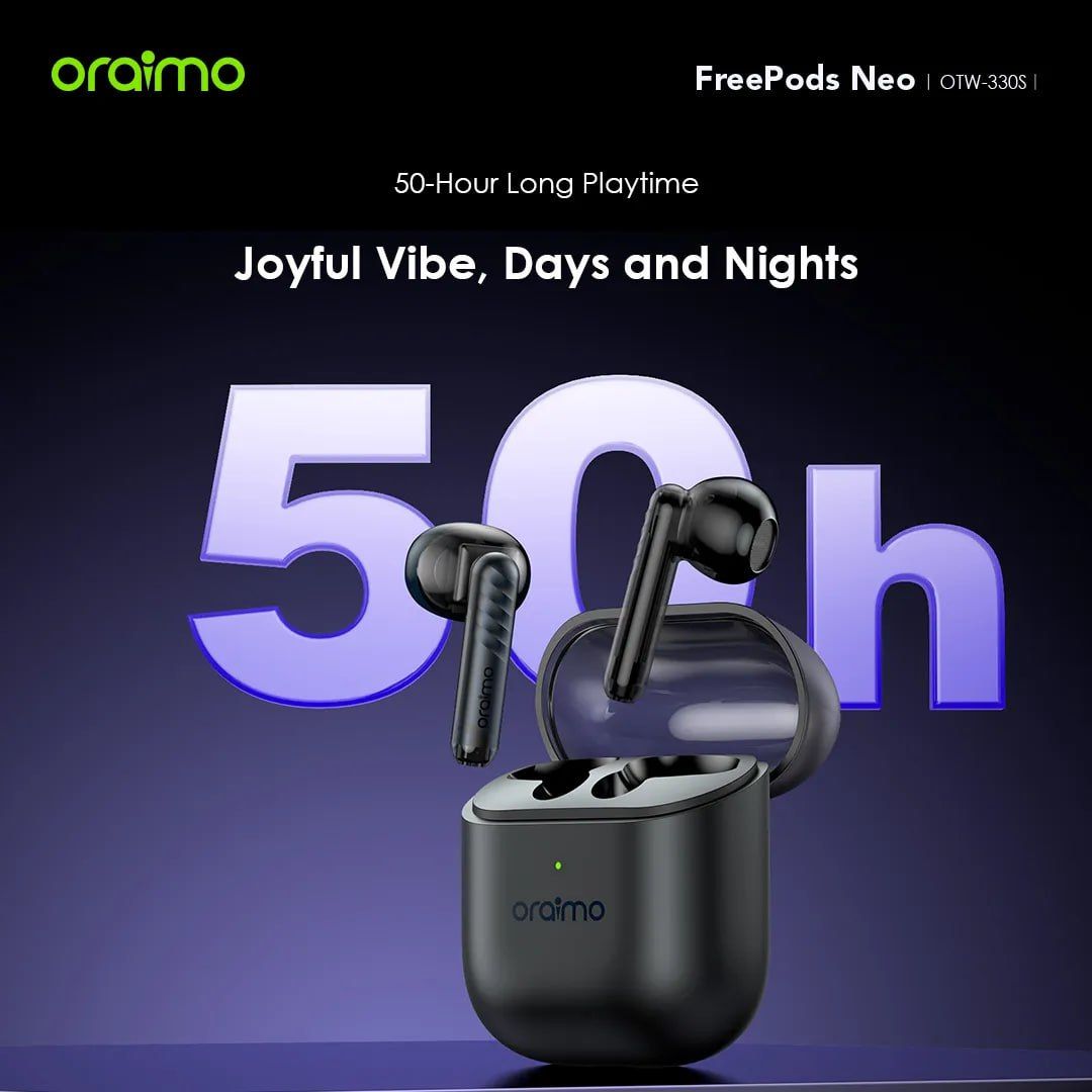 oraimo FreePods Neo Half In Ear True Wireless Earbuds