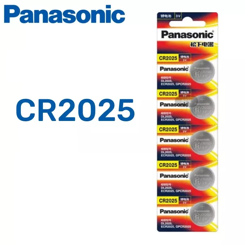 Panasonic Lithium (CR1220, CR1620, CR1632, CR2016, CR2025, CR2032, CR2450, CR1616) Coin Battery 3V - Long-Lasting Power for Keyless Entry Fobs, Toys, and More with Japan Technology