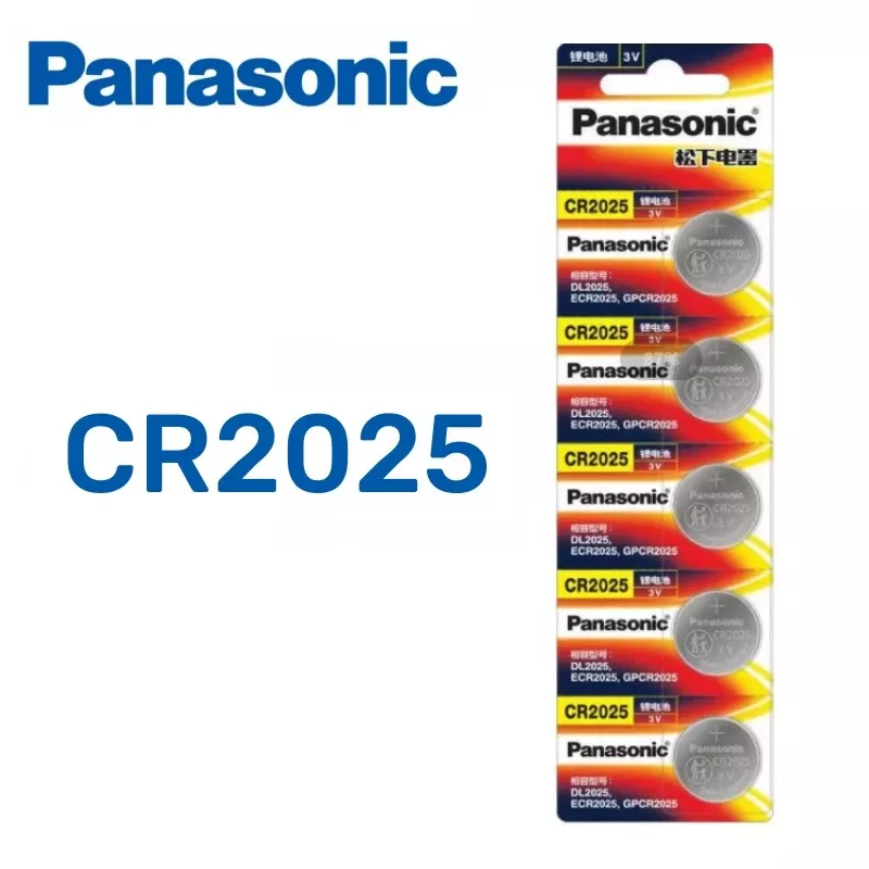 Panasonic Lithium (CR1220, CR1620, CR1632, CR2016, CR2025, CR2032, CR2450, CR1616) Coin Battery 3V - Long-Lasting Power for Keyless Entry Fobs, Toys, and More with Japan Technology