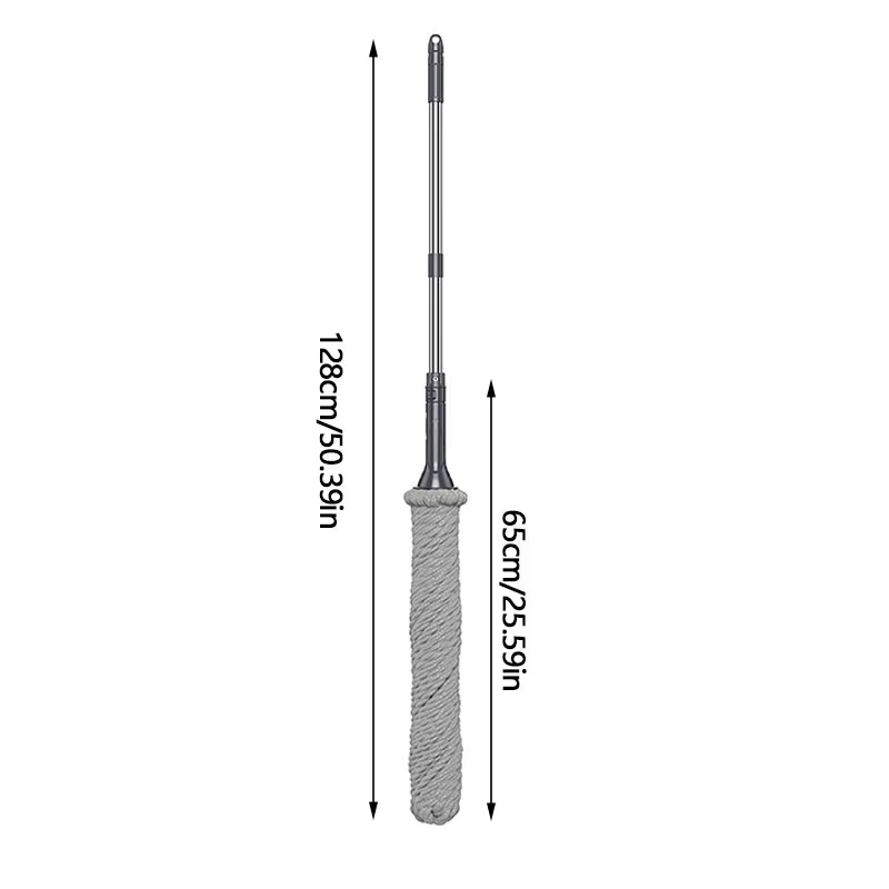 360• Microfibre twist  Heavy Duty Commercial Industrial Mop for Floor Cleaning, String Wet Mop with Long Handle, Cotton Mop for Home, Garage, Office, Workshop Floor Cleaning