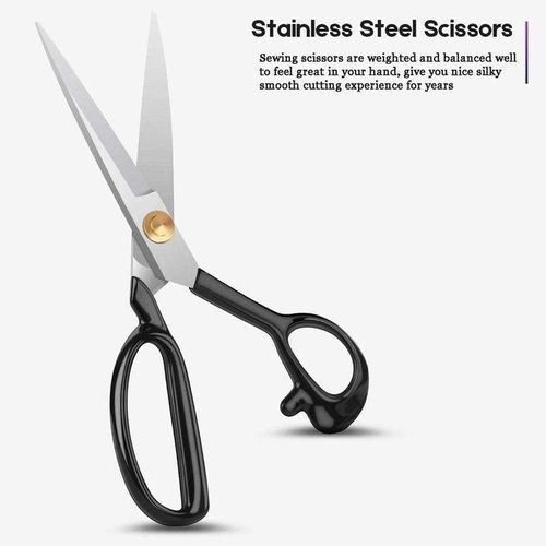 Heavy-Duty Sewing Scissors Tailor′ S Fabric Shears for Cutting Dressmaking Tailoring Altering Fabric, Leather, Clothes, Paper, Raw Materials