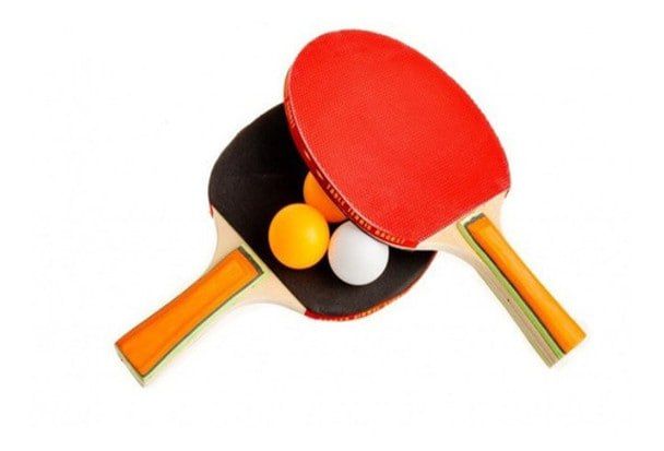 Table Tennis 2-Player Set 2-Bats Rackets With 3 Balls