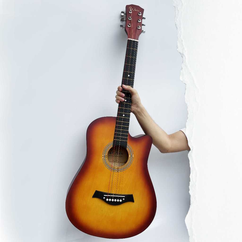 Happy Acoustic Guitar for 8 to 15 year Old Kid