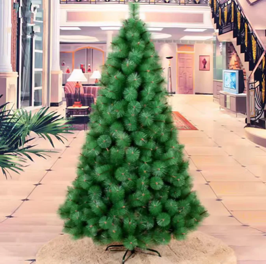 Premium Artificial Pine Needle Christmas Tree with Stand for Indoor and Outdoor Holiday Decoration
