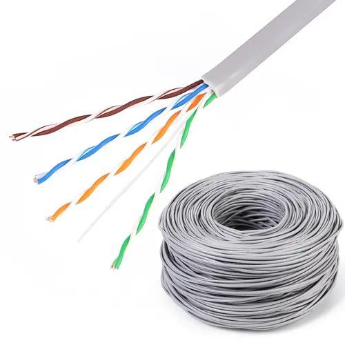 Indoor 305 Mtrs CAT6 LAN Ethernet Cable / Pull Box UTP Network Wire Roll