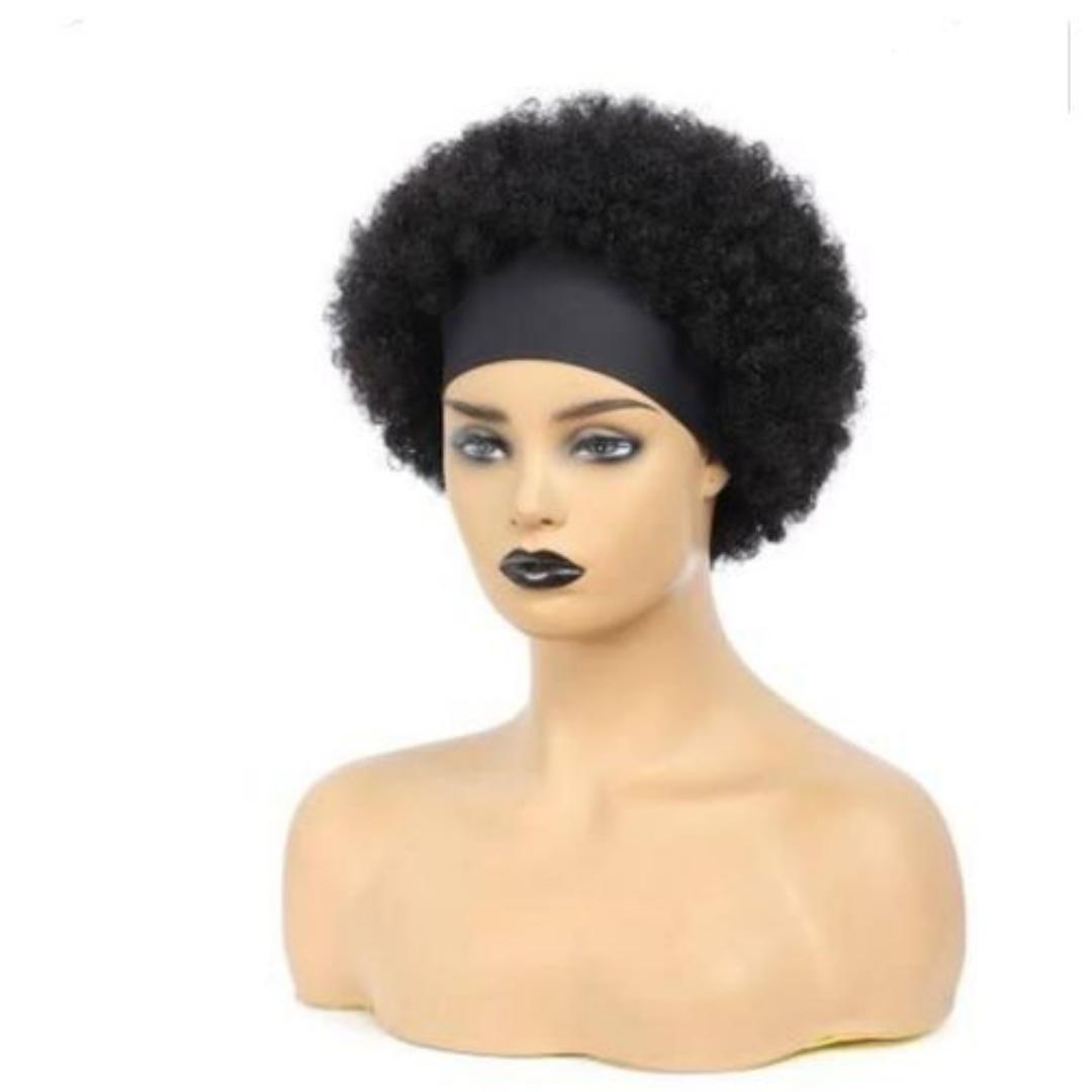 afro bulk headband wig
