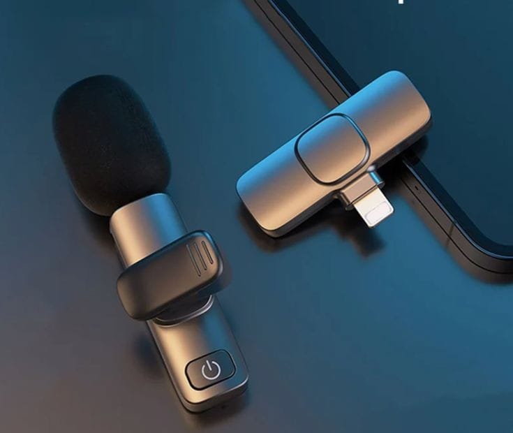 2 in 1 wireless microphone